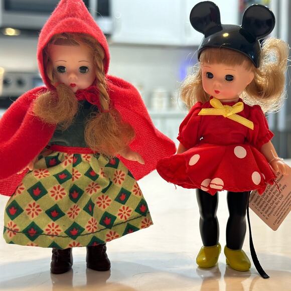 Vintage McDonalds Madame Alexander Little Red Riding Hood and Minnie Mouse - Picture 2 of 9